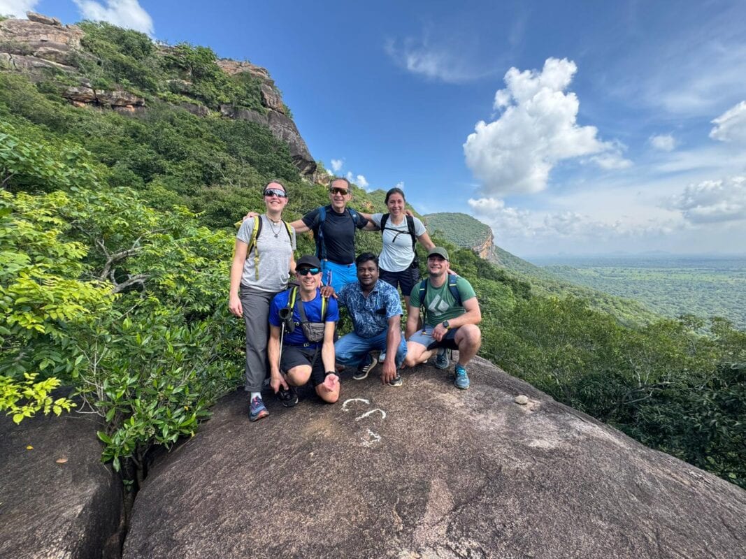 Giovanna's group travelling with Aloy's Travel Services in Sri Lanka
