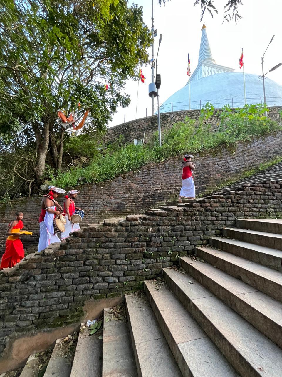 Mihinthale Evening Ceremony — Mihinthale, Sri Lanka